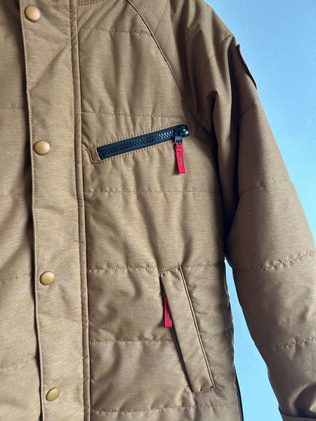 LL Bean Long Brown Sherpa Lined Parka • 8 years