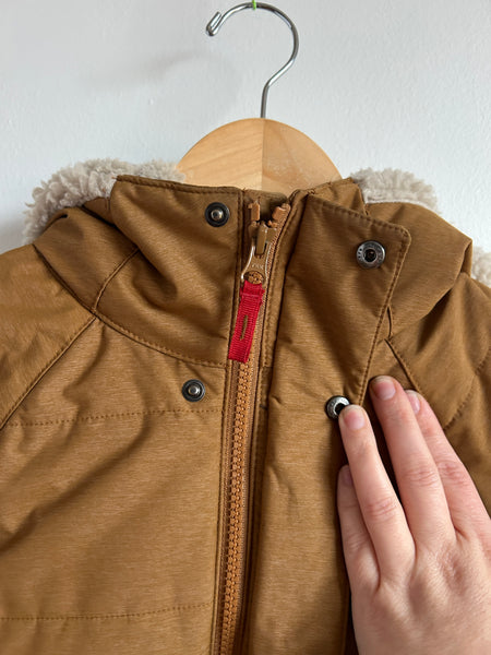 LL Bean Long Brown Sherpa Lined Parka • 8 years