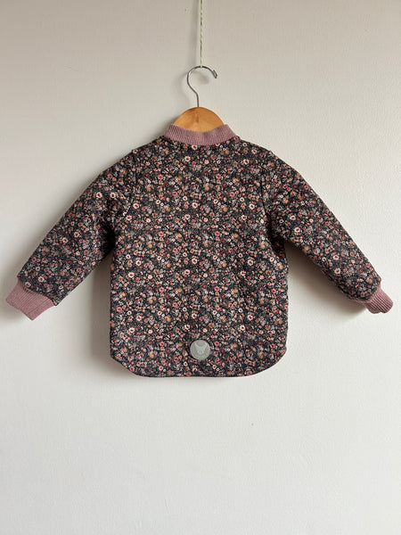 Wheat Quilted Floral Thermowear Floral Jacket • 2 years