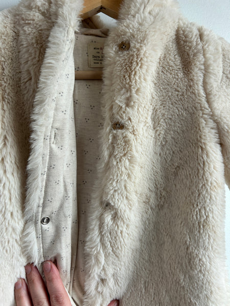 Zara Furry Bear Bunting Suit • 9-12 months