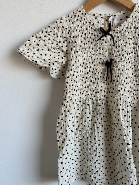 Zara Polka Dot Smock Dress • 6 years