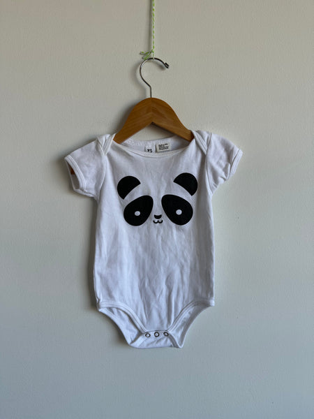 Whistle and Flute Panda Onesie • 6-12 months