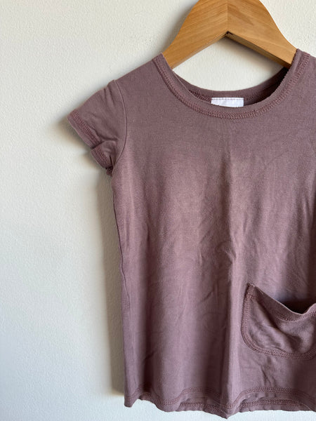 Jax and Lennon Purple Tee Dress • 6-12 months