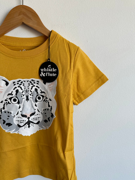 NEW Whistle and Flute Snow Tiger Tee • 3-4 years