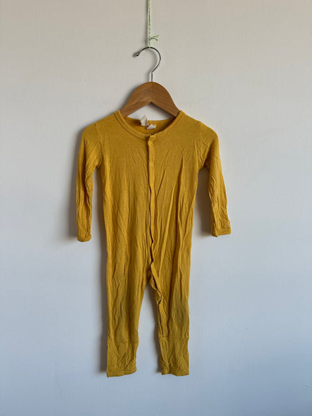Kyte Baby Mustard Sleeper • 6-12 monrhs