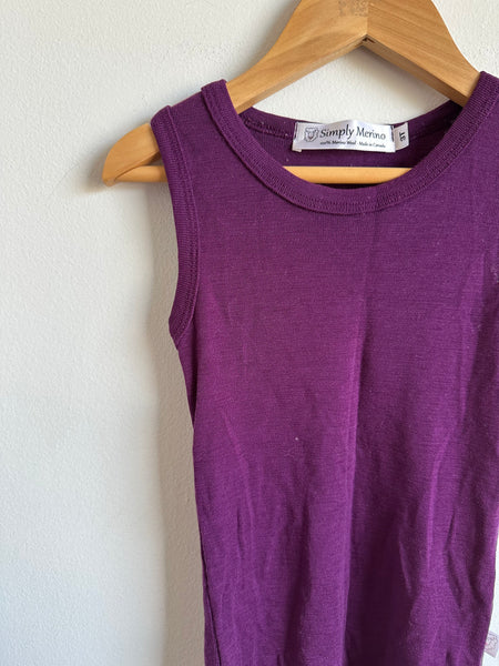 Simply Merino Purple Tank • 3 years