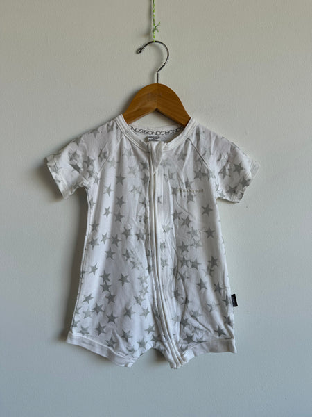 Bonds Silver Star Short Wondersuit • 1 year