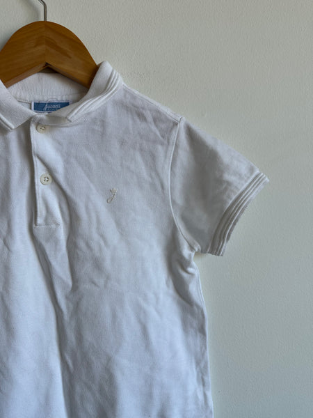 Jacadi White Polo • 4 years