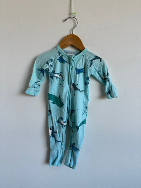Bonds Shark Wondersuit • 3-6 months