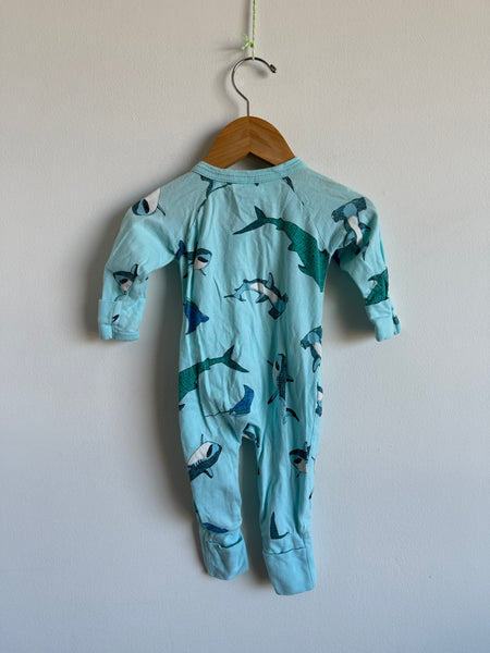 Bonds Shark Wondersuit • 3-6 months