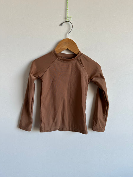 Jamie Kay Brown Swim Shirt • 2 years