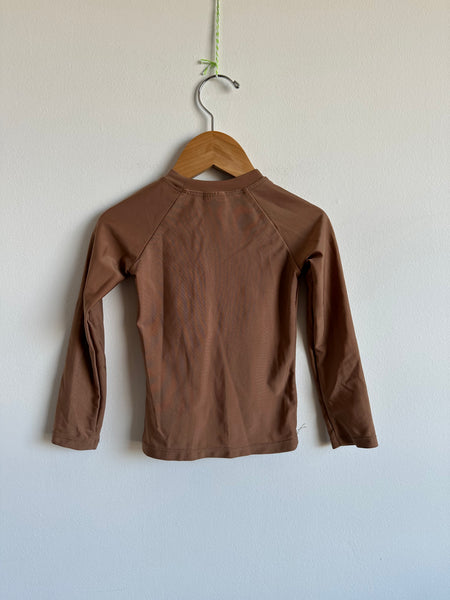 Jamie Kay Brown Swim Shirt • 2 years