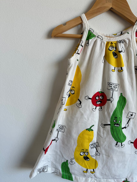 Mini Rodini Vegetable Dress • 1-2 years