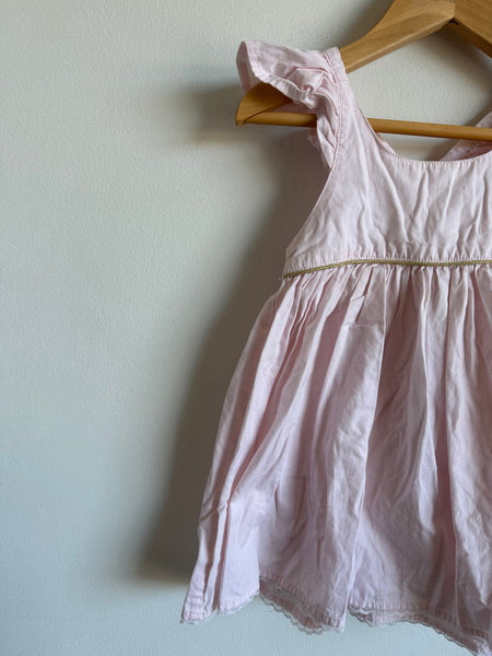 Lacey Lane Pink Flutter Sleeve Dress  2 years