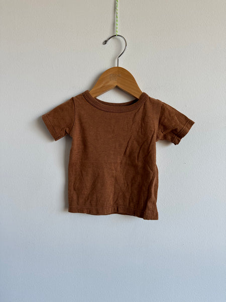 Mini Mioche Brown Tee • 3-6 months