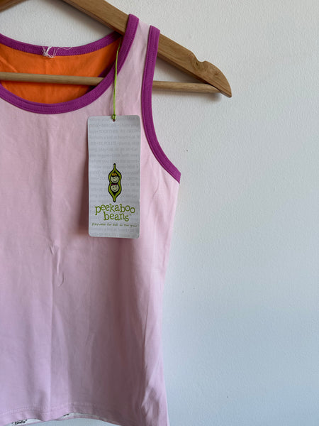 *NEW* Peekaboo Beans Pink Tank • 8 years