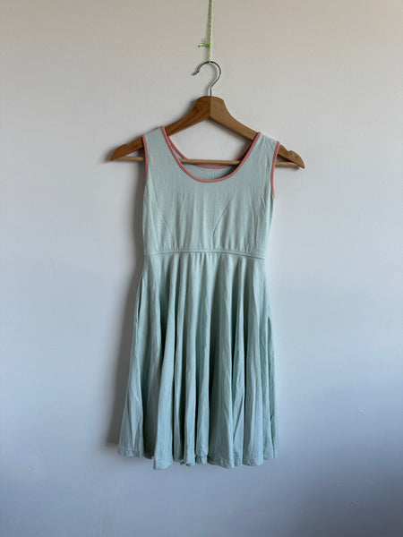Omi Jo Teal and Pink Trim Tennis Dress •.9-10 years