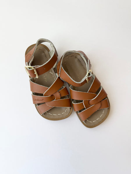 Saltwater Sandals Brown • 6c