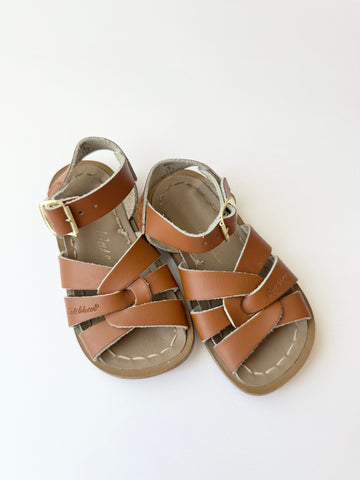 Saltwater Sandals Brown • 6c
