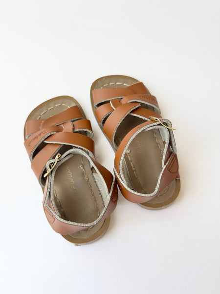 Saltwater Sandals Brown • 6c