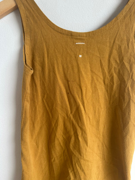Gray Label Mustard Tank Short romper • 2-3 years