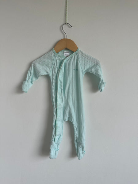 Bonds Light Teal Footed Sleeper • 0-3 months