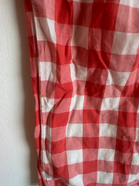 The Campamento Red Checkered Pants • 5-6 years