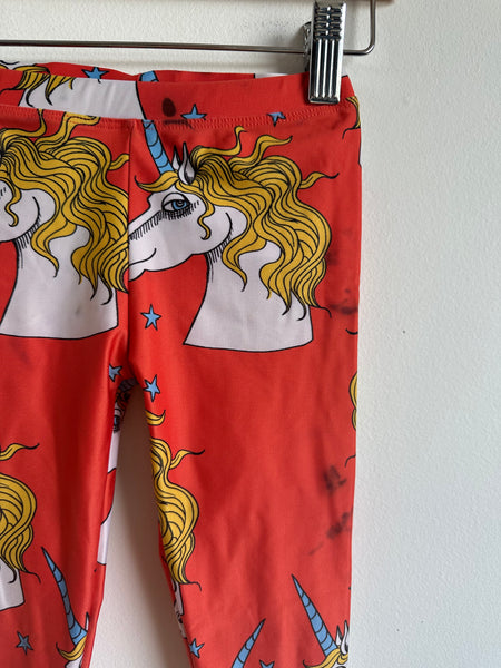 Mini Rodini Unicorn Leggings • 2-3 years