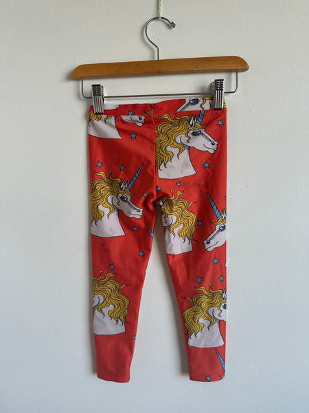 Mini Rodini Unicorn Leggings • 2-3 years