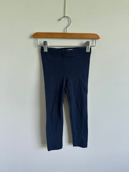 Petits Vilains Navy Leggings • 2-3  years