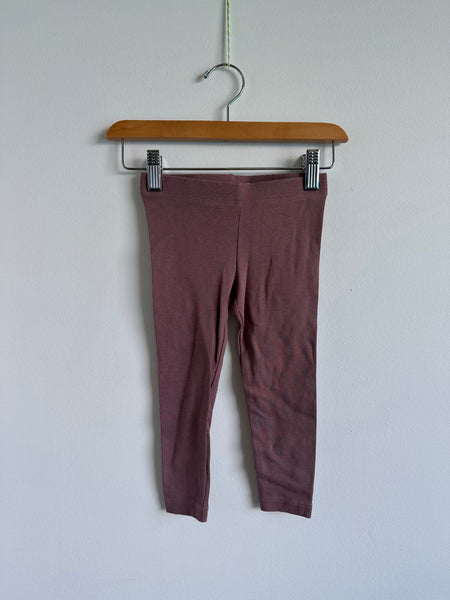 Petits Vilains Plum Leggings • 2-3  years