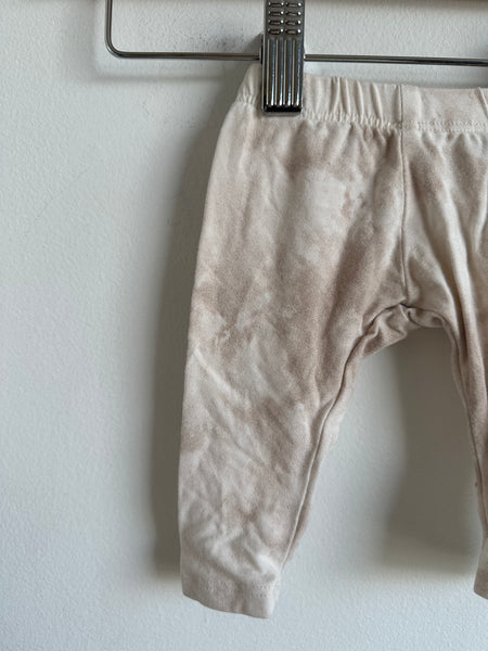 Jax and Lennon Tan Tie Dye Leggings • Newborn