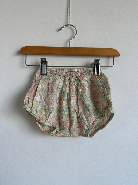 Petits Vilains Pastel Floral Bloomer • 18-24 months