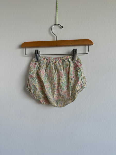 Petits Vilains Pastel Floral Bloomer • 18-24 months