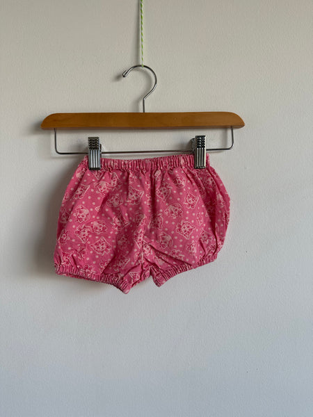 April Cornell Puppy and Kitty Pink Shorts • 18-24 months
