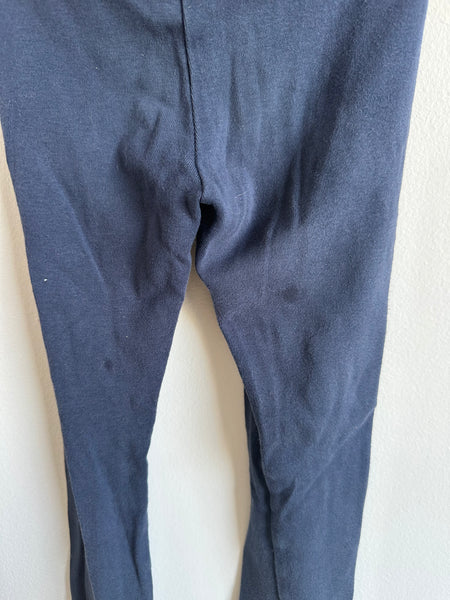 Petits Vilains Navy Leggings • 4-5 years