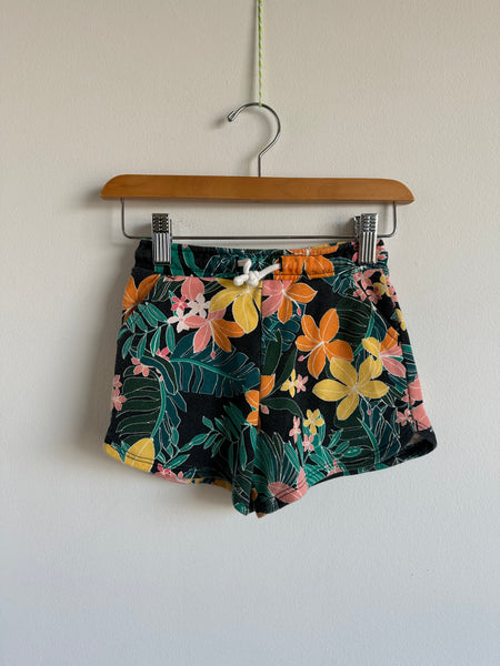 Old Navy Hawaiian Floral Cotton Shorts •  5 years