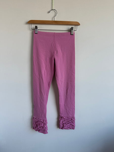 PK Beans Pink Ruffled Leggings • 8 years