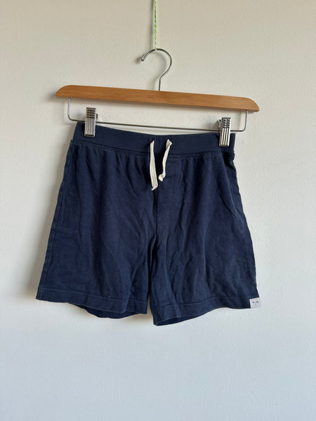 Petits Vilains Navy Cotton Shorts • 8-9 years