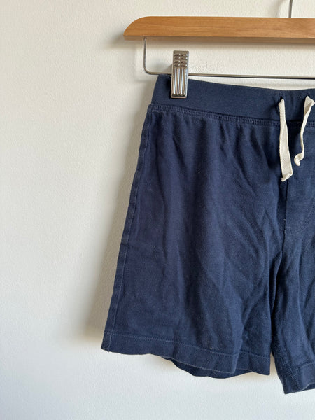 Petits Vilains Navy Cotton Shorts • 8-9 years