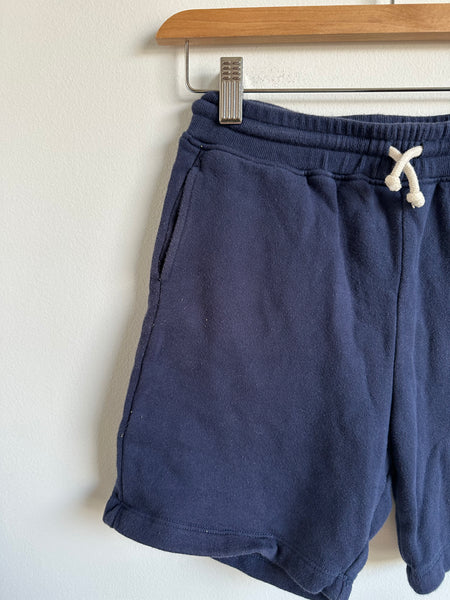 Petits Vilains Navy Thick Fleece Lined Shorts • 10-11 years