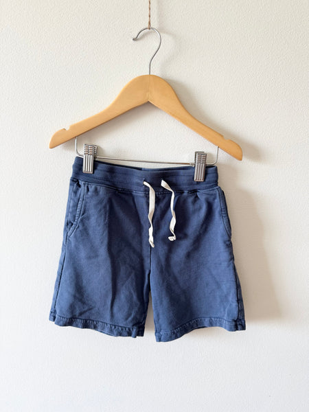 Les Gamins Blue Pocket Drawstring Shorts • 6-7 years