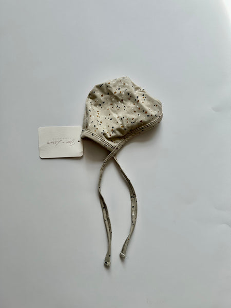 NEW Jax and Lennon Speckles Bonnet • 0-6 months