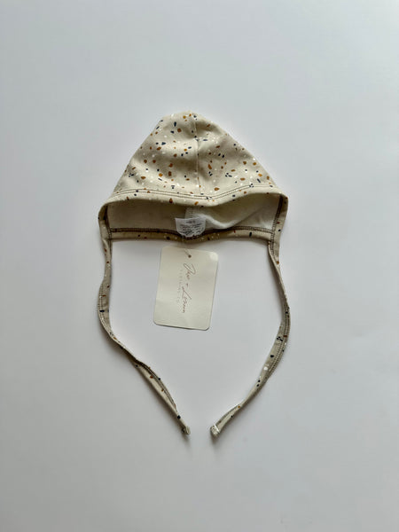 NEW Jax and Lennon Speckles Bonnet • 0-6 months