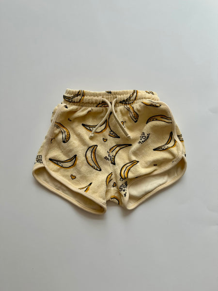Zara Let's Go Bananas Terry Tank and Short Set • 18-24 months