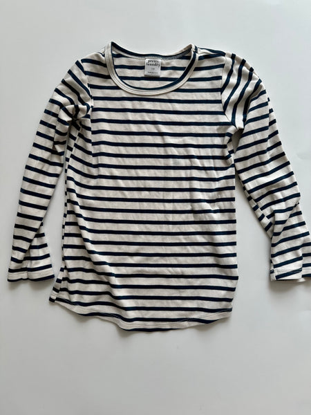 Pretty Laundry Navy Stripe PJ set • 7-8 years