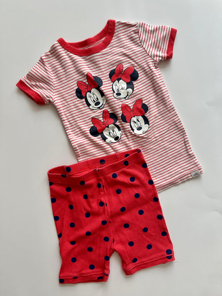 Baby Gap Mini Mouse Tee and Short Set • 5 years