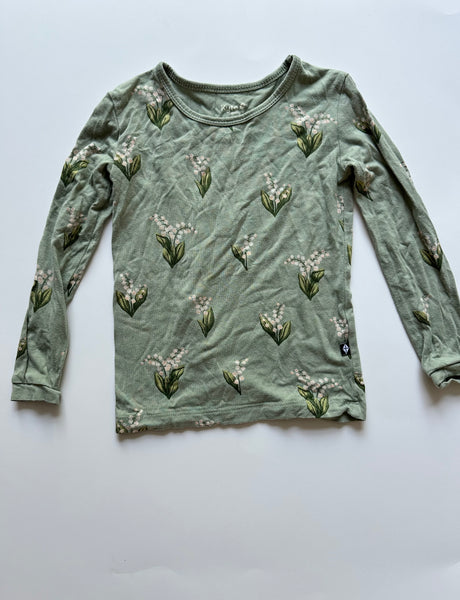 Kyte Baby Sage Floral PJ Set • 3 years