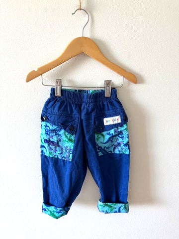Vintage Just Kiddin' Lizard Pants • 6-12 months
