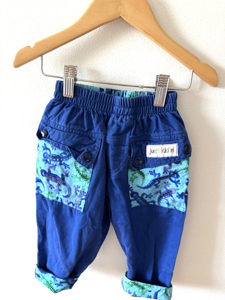 Vintage Just Kiddin' Lizard Pants • 6-12 months